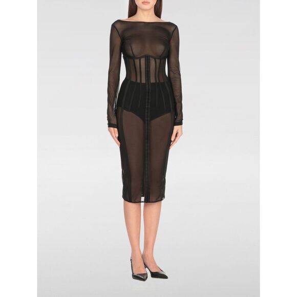 ELISABETTA FRANCHI Dresses & Skirts - Elisabetta Franchi Dress Woman Black